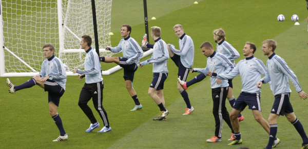 Así se preparan las selecciones Europeas para sus partidos.