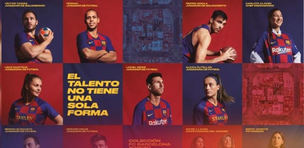 ¡A cuadros! El FC Barcelona lanza la nueva camiseta para la temporada 2019-20
