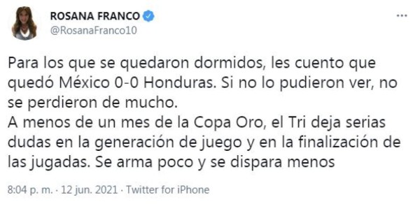 'Uno de los peores partidos': Medios y periodistas mexicanos atizan al Tri tras aburrir ante Honduras