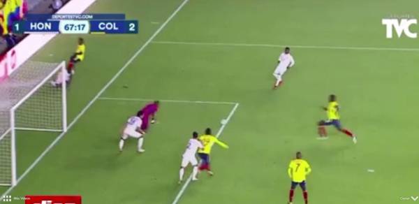 Marcaje flojísimo en los dos goles: los errores defensivos que condenaron a Honduras en el amistoso ante Colombia