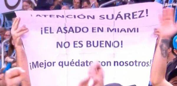 Técnico de Gremio confirma la decisión de Luis Suárez y la advertencia de la afición si se va al Inter de Miami con Messi