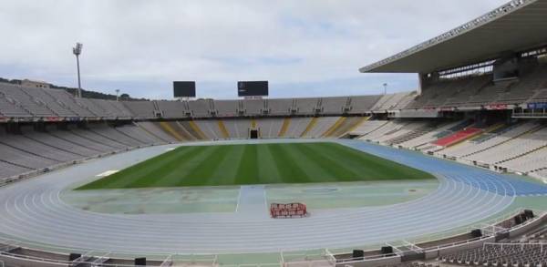 Estadio Olímpico de la capital catalana será donde jugará el Barcelona la próxima temporada.