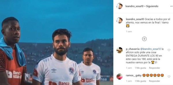 Los mensajes en redes de los equipos protagonistas de la gran final