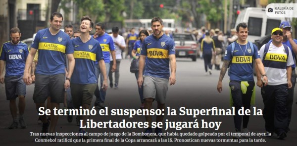 Impacto mundial: La prensa reacciona tras confirmar la final Boca-River en la Libertadores