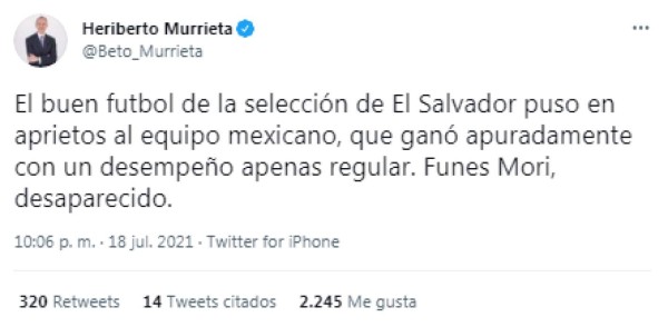 'Un equipo infame y no espantan a nadie': prensa y periodistas mexicanos arrementen tras el sufrido triunfo contra El Salvador &nbsp;&nbsp;