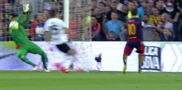 Las acciones más destacadas de la derrota parcial del Barcelona ante el Valencia