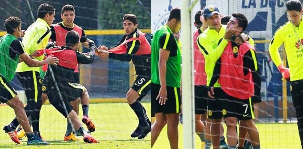 ¡INCREÍBLE! Los agarrones que se han dado los jugadores con sus propios compañeros