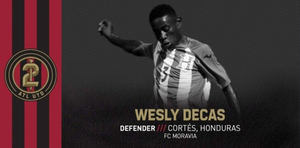 OFICIAL: Wesly Decas jugará en el Atlanta United 2 de Estados Unidos