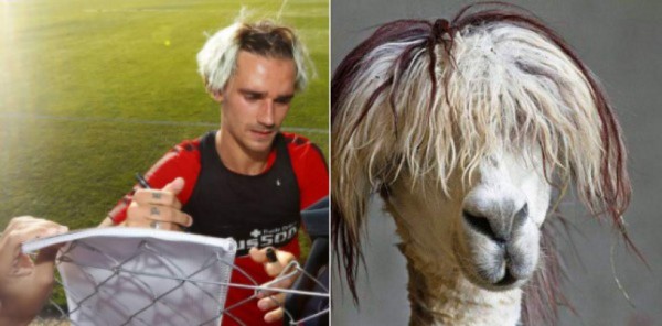 MEMES: Las divertidas comparaciones que desató el nuevo 'look' de Griezmann