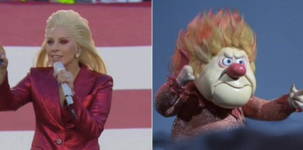 La espectacular entonación del himno nacional y el vestido de Lady Gaga arrasan en memes