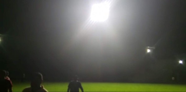 Fotos: Encienden la primera torre de luz en el Estadio Francisco Martínez de Tocoa