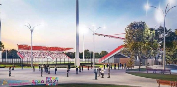 El nuevo y bonito estadio que comenzará a construirse a partir de abril en Nicaragua