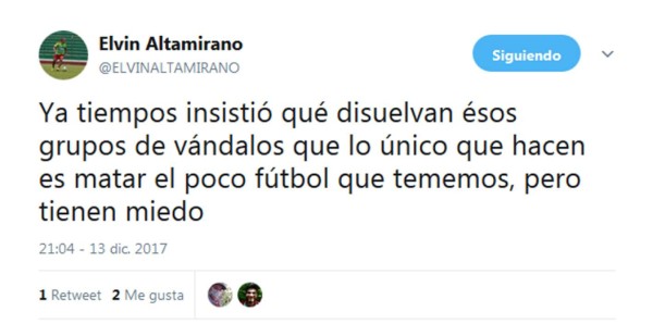 Periodistas y gente del deporte, lanzan duras críticas tras el suceso del Morazán