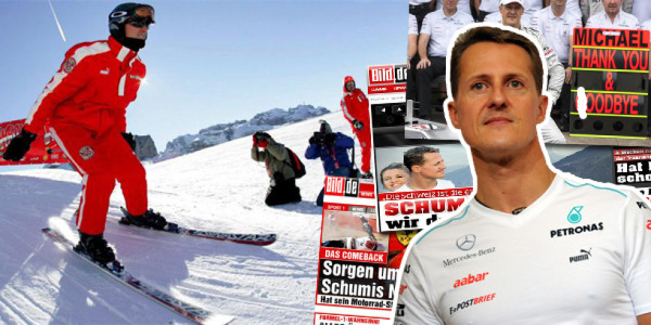 Medios en alerta tras accidente de Schumacher