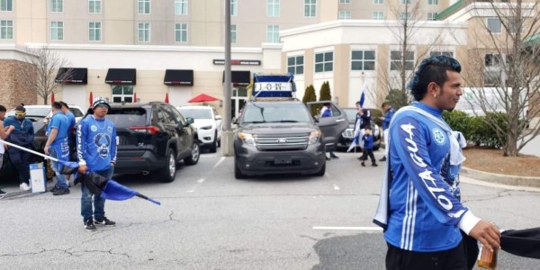 FOTOS: Motagua no estuvo solo ante Atlanta United por Concachampions