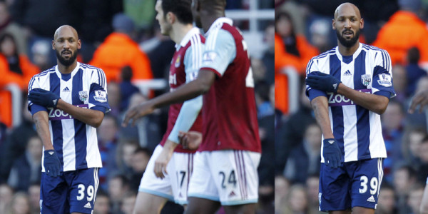 VIDEO: Polémica en Francia por festejo de Anelka con gesto racista