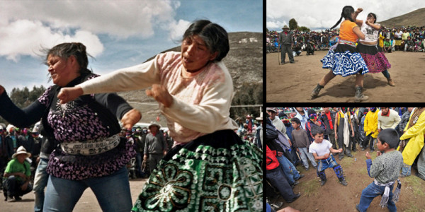 Con lucha libre reciben en Perú el año nuevo