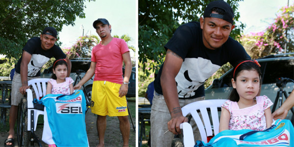 El gesto de Mario Martínez para una niña que sufre de distrofia