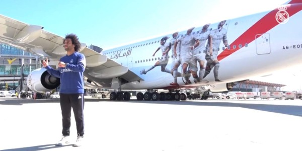 ¡ESPECTACULAR! Así es el nuevo avión del Real Madrid