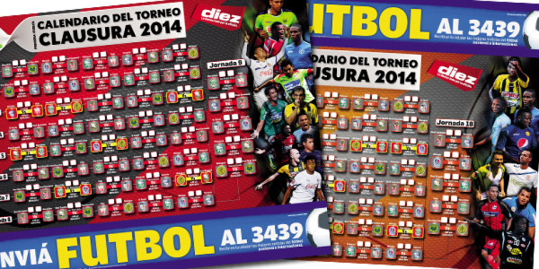 Este es el calendario completo del Torneo Clausura