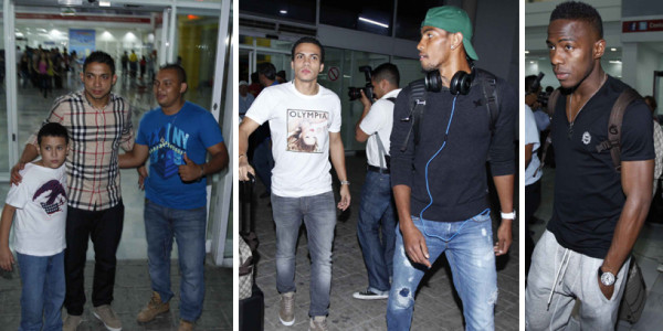 Los legionarios arribaron a San Pedro Sula