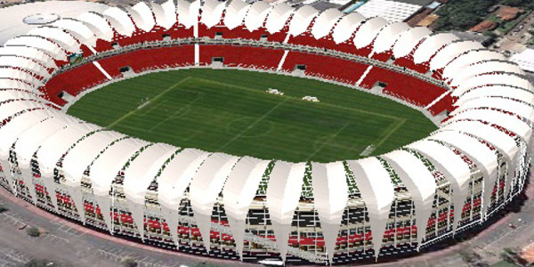 Presidenta de Brasil visitó estadio donde se jugará Honduras-Francia