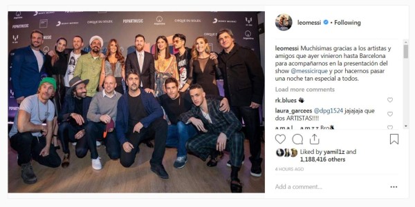 Fotos: Antonella Roccuzzo levanta suspiros en la gran noche de Messi