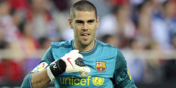 Valdés, listo para volver a portería del Barca