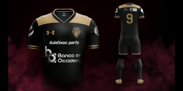 ¡Bellezas! Así son las nuevas camisas del Deportes Savio de Santa Rosa de Copán
