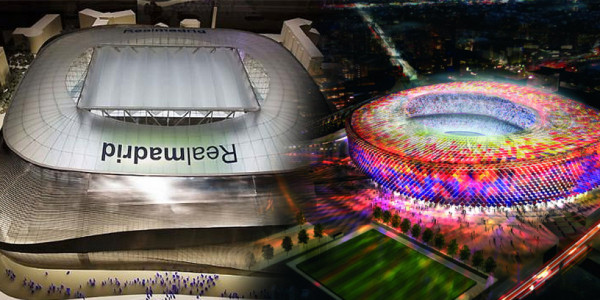 Bernabéu contra Camp Nou, una nueva pelea entre madridistas y culés