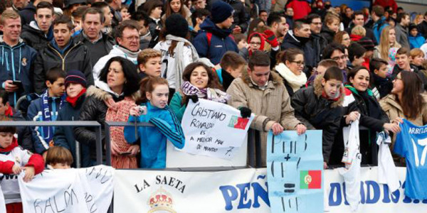Real Madrid cierra el 2013 con su afición