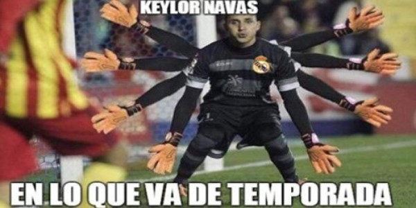 Gran actuación de Keylor Navas dejó memes muy graciosos