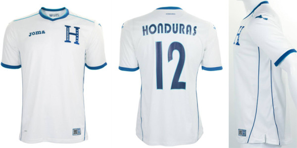 Conocé detalles de la camiseta de Honduras
