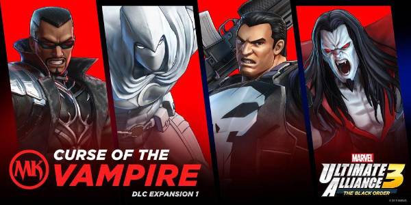 Curse of the Vampire incluye a Blade, Moon Knight, Punisher y Morbius.