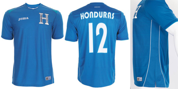 Conocé detalles de la camiseta de Honduras