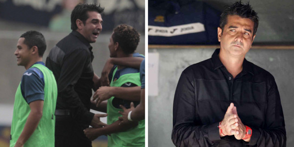 Diego Vásquez tiene su cábala como entrenador de Motagua