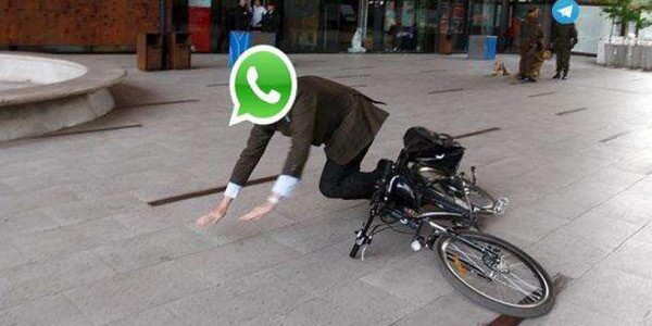 Redes sociales despiden el 2015 con burlas a Whatsapp por su caída
