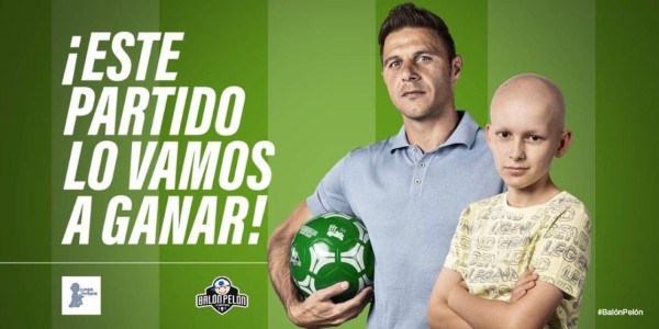 Niño hondureño comparte con Luka Modric en campaña contra el cáncer infantil