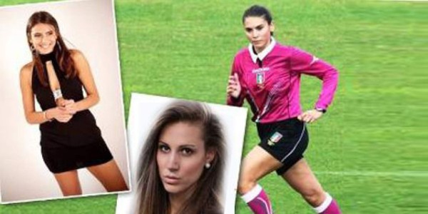 FOTOS: Elena Tambini, la árbitro que destaca en el fútbol italiano