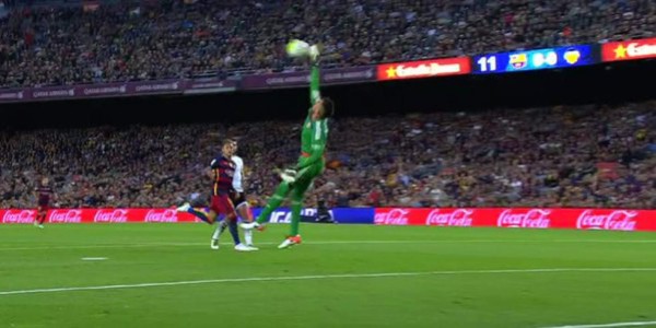 Las acciones más destacadas de la derrota parcial del Barcelona ante el Valencia