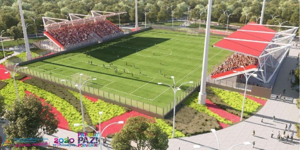 El nuevo y bonito estadio que comenzará a construirse a partir de abril en Nicaragua