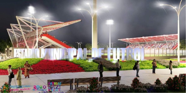 El nuevo y bonito estadio que comenzará a construirse a partir de abril en Nicaragua