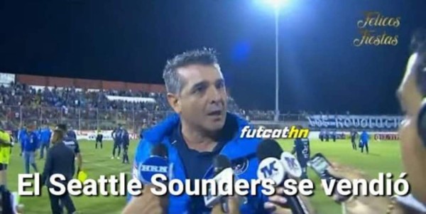 Los brutales memes de Olimpia donde se burlan de Motagua y Diego Vázquez tras eliminar a Seattle