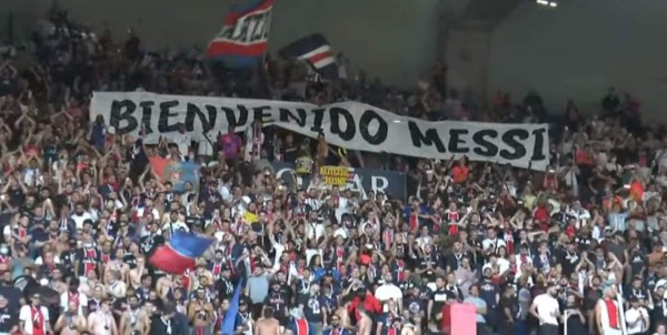 Éxtasis en París e invitado de lujo: así fue la presentación de Messi ante la afición del PSG en el Parque de los Príncipes&nbsp;&nbsp;