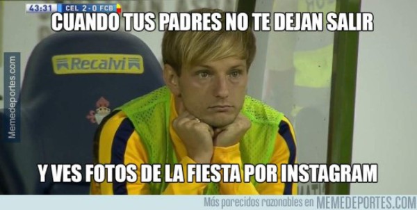 Con memes se burlan de la humillante derrota del Barcelona ante Celta