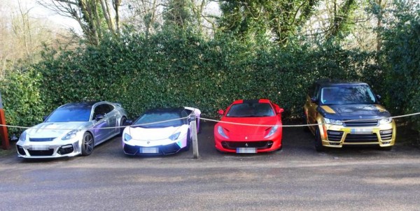 La colección de autos de Pierre-Emerick Aubameyang valorada en 26,600,000 millones de lempiras