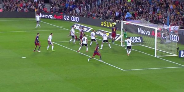 Las acciones más destacadas de la derrota parcial del Barcelona ante el Valencia