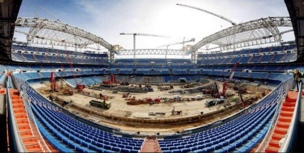 ¡Imágenes futuristas! Simulan cómo se vería el nuevo Santiago Bernabéu terminado; así marchan las obras