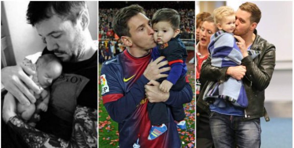 GALERÍA: Hijos de estrellas y famosos que admiran a Lionel Messi