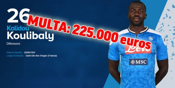 Se filtran las multas a los jugadores del Napoli y Chucky Lozano entre los más afectados